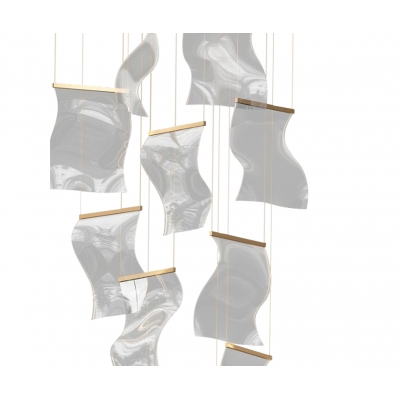 Подвесной светодиодный светильник Kink Light Лиора 08035-10A,33 Подвесной светодиодный светильник Kink Light Лиора 08035-10A,33