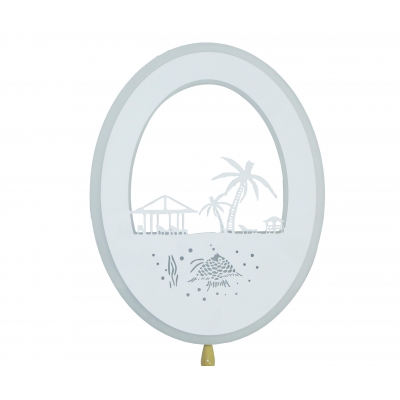 Настенный светодиодный светильник Kink Light Пальма 074110,26