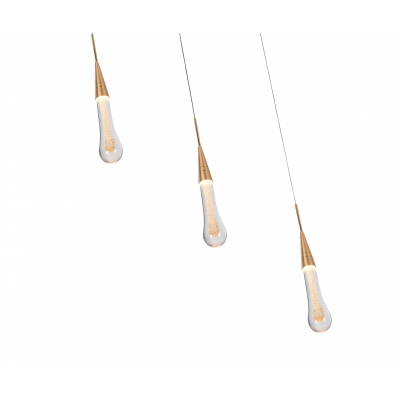 Подвесной светодиодный светильник Kink Light Гутта 07861-3AS,33 Подвесной светодиодный светильник Kink Light Гутта 07861-3AS,33