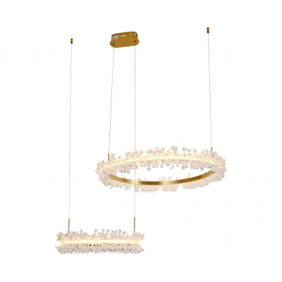 Светодиодная люстра Kink Light Лаура 08245,36PA