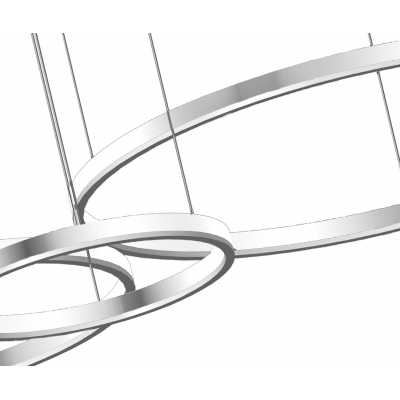 Светодиодная люстра Kink Light Тор 08223,01PA(4000K)