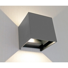 Настенный светодиодный светильник уличное Kink Light Куб 08585,16(3000K)