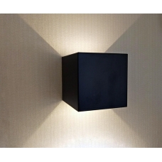Настенный светодиодный светильник уличное Kink Light Куб 08585,19(3000K)