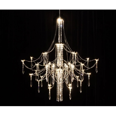 Хрустальная люстра Kink Light Галанта 07885-70,02(21) Хрустальная люстра Kink Light Галанта 07885-70,02(21)