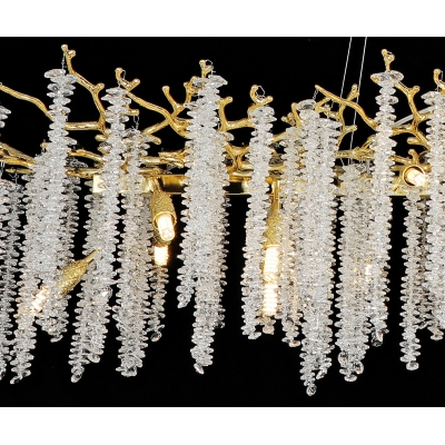 Хрустальная люстра Kink Light Шанти 07871-150LD,33