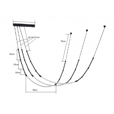 Подвесной светильник Kink Light Бофорт 08060-3AS,19