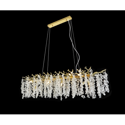 Хрустальная люстра Kink Light Шарми 07879-150D,33
