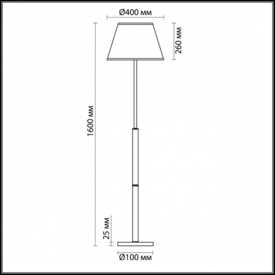 Напольный светильник LUMION ROBIN 3703/1F