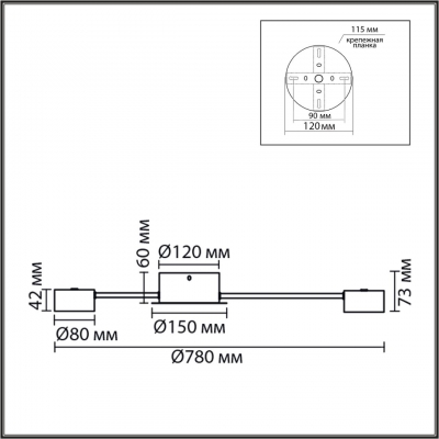 Потолочная люстра LUMION TORINA 8343/10C Потолочная люстра LUMION TORINA 8343/10C