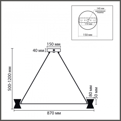 Люстра LUMION VINORA 8341/54L Люстра LUMION VINORA 8341/54L
