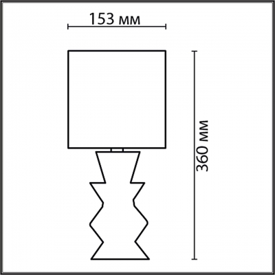 Настольная лампа LUMION MODERNI 8133/1T