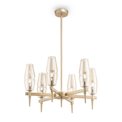 Потолочная люстра Maytoni Lita H002PL-06G