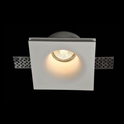 Встраиваемый светильник Maytoni Gyps Modern DL001-1-01-W