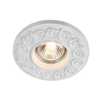 Встраиваемый светильник Maytoni Gyps Classic DL279-1-01-W
