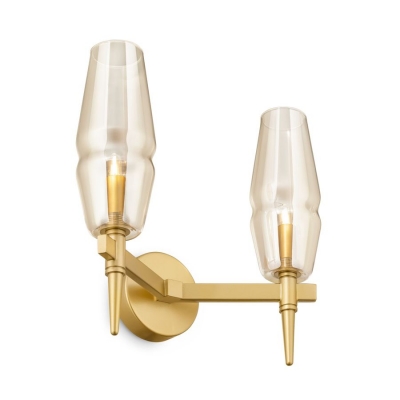 Двойное бра Maytoni Lita H002WL-02G Двойное бра Maytoni Lita H002WL-02G