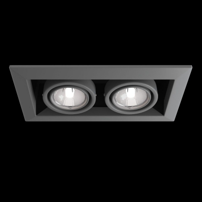Встраиваемый светильник Maytoni Metal Modern DL008-2-02-S