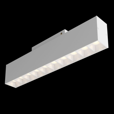 Трековый светодиодный светильник Maytoni Points TR014-2-20W3K-W Трековый светодиодный светильник Maytoni Points TR014-2-20W3K-W