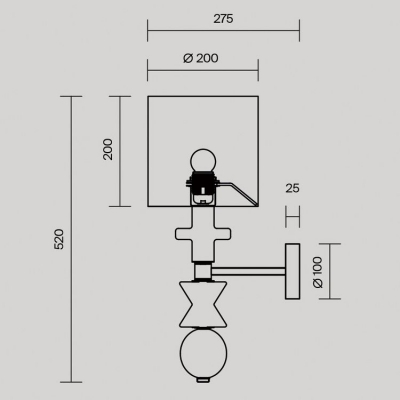 Бра Maytoni Comforty MOD298WL-01W