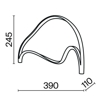 Бра Maytoni Plons MOD283TL-L12BS3K