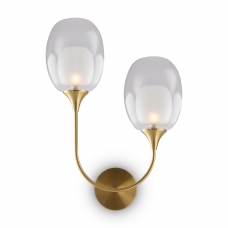 Двойное бра Maytoni Aura MOD016WL-02BS