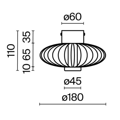Настенный светильник Maytoni Amulet MOD555WL-L3G3K