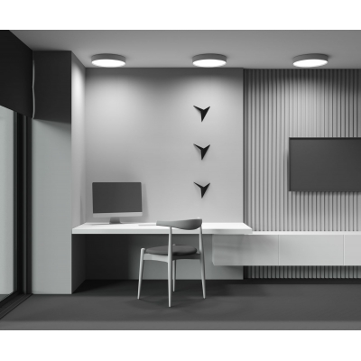 Потолочный светильник Maytoni Zon C032CL-45W2.7K-RD-W Потолочный светильник Maytoni Zon C032CL-45W2.7K-RD-W