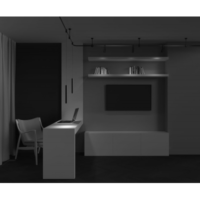 Трековый светильник Maytoni Focus Led TR155-1-5W4K-B