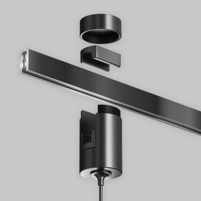 Трековый светильник Maytoni Focus Led TR155-1-5W4K-B