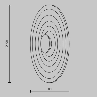 Бра Maytoni Nami MOD400WL-L5W3K