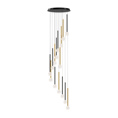 Подвесная люстра Maytoni Bubble dream MOD383PL-L40BBS3K