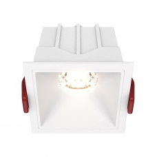Встраиваемый светильник Maytoni Alfa LED DL043-01-10W3K-SQ-W