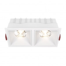 Встраиваемый светильник Maytoni Alfa LED DL043-02-15W3K-SQ-W
