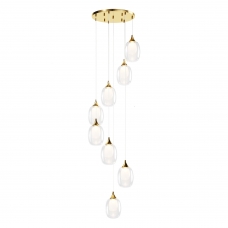Подвесная люстра Maytoni Aura MOD016PL-08BS1