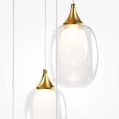 Подвесная люстра Maytoni Aura MOD016PL-08BS1
