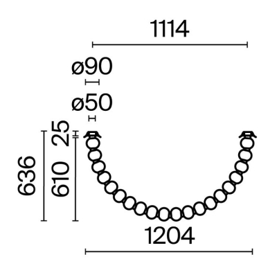 Потолочный светильник Maytoni Amulet MOD555CL-L28G3K Потолочный светильник Maytoni Amulet MOD555CL-L28G3K
