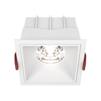 Встраиваемый светильник Maytoni Alfa LED DL043-01-15W4K-D-SQ-W