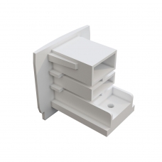 Заглушка торцевая Trinity белый, 1шт TRA005EC-31W Maytoni Technical