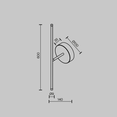 Бра Maytoni Elegant C084WL-L7BS2.7K