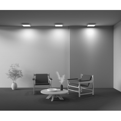 Потолочный светильник Maytoni Zon C032CL-36W4K-SQ-W