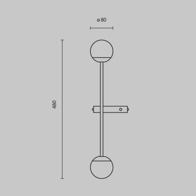 Бра Maytoni Touch MOD285WL-L10BS3K Бра Maytoni Touch MOD285WL-L10BS3K