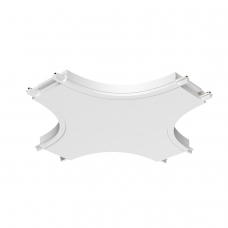 Коннектор питания X-образный Radity белый TRA084CX-11W Maytoni Technical