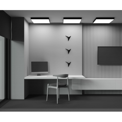 Потолочный светильник Maytoni Zon C032CL-90W3K-SQ-B