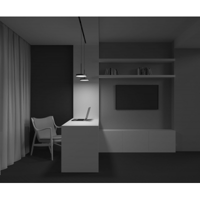 Трековый светильник Maytoni Plato TR123-2-15W4K-B