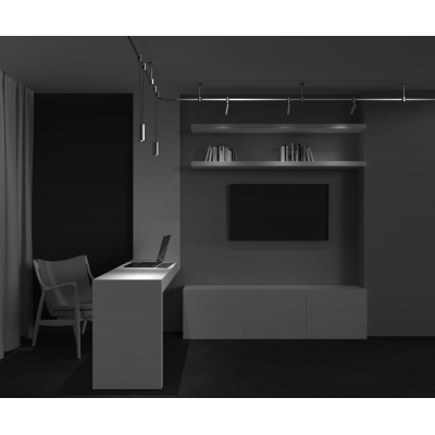 Трековый светильник Maytoni Focus Led TR157-1-12W3K-BS
