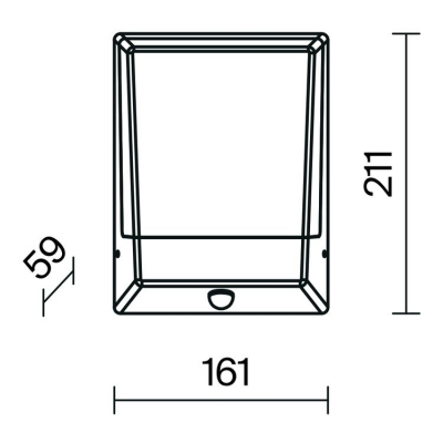 Настенный светильник уличный Maytoni Row O448WL-L9GF3KSR Настенный светильник уличный Maytoni Row O448WL-L9GF3KSR