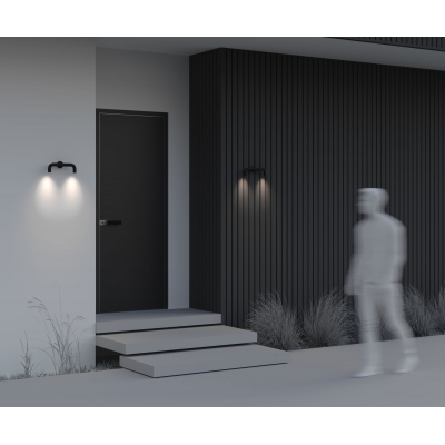 Настенный светильник уличный Maytoni Sleek O477WL-L4GF3K Настенный светильник уличный Maytoni Sleek O477WL-L4GF3K