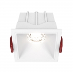 Встраиваемый светильник Maytoni Alfa LED DL043-01-10W4K-SQ-W