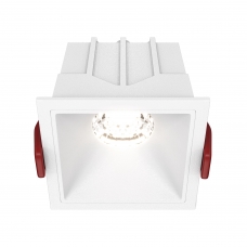 Встраиваемый светильник Maytoni Alfa LED DL043-01-10W4K-SQ-W