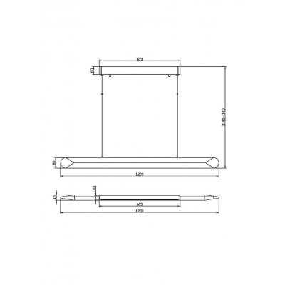 Линейный светильник Maytoni Motion MOD276PL-L40B3K