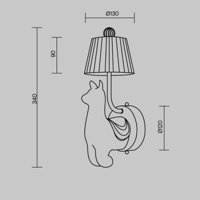 Настольная лампа Maytoni Senor Alpaca MOD377WL-L6W3K Настольная лампа Maytoni Senor Alpaca MOD377WL-L6W3K